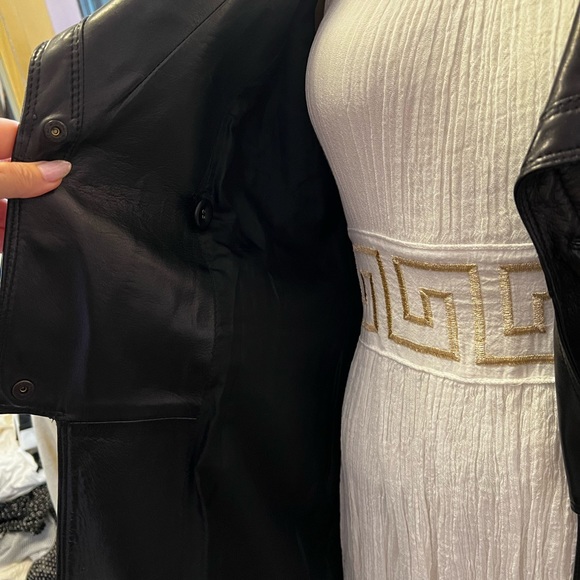 Luca Luca belted lamb skin trench US8 - Picture 13 of 17